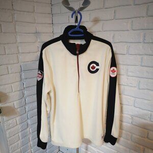 Hudson's Bay Co. Men's Size Large Official Outfitters 2010 Olympics 1/2 Zip